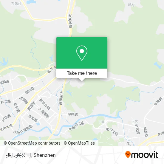 拱辰兴公司 map
