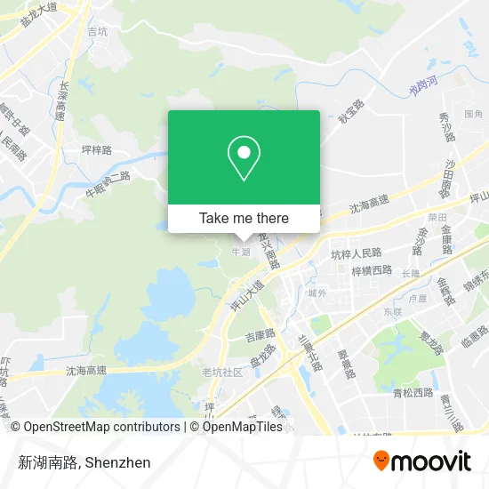 新湖南路 map