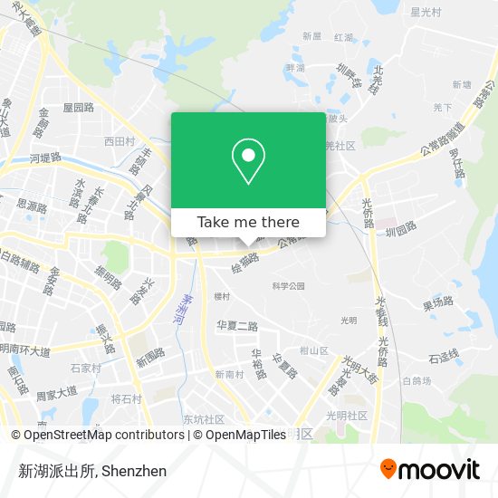新湖派出所 map