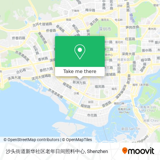 沙头街道新华社区老年日间照料中心 map