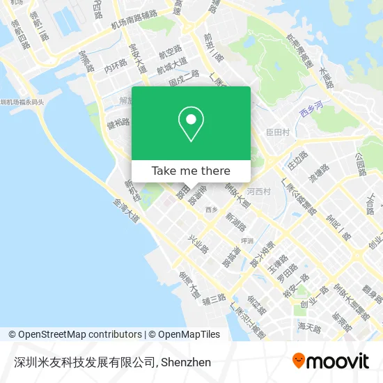 深圳米友科技发展有限公司 map