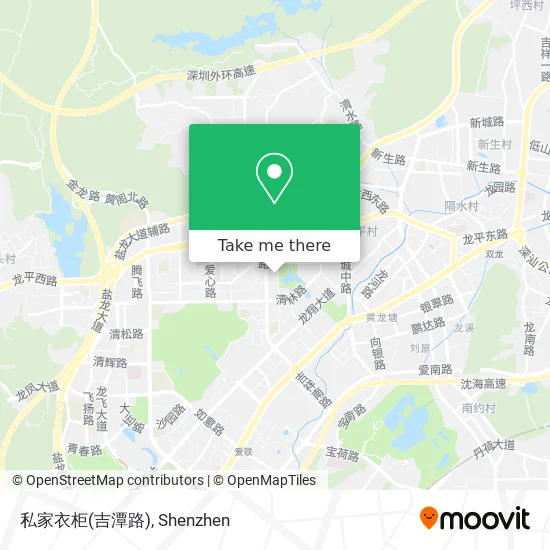 私家衣柜(吉潭路) map