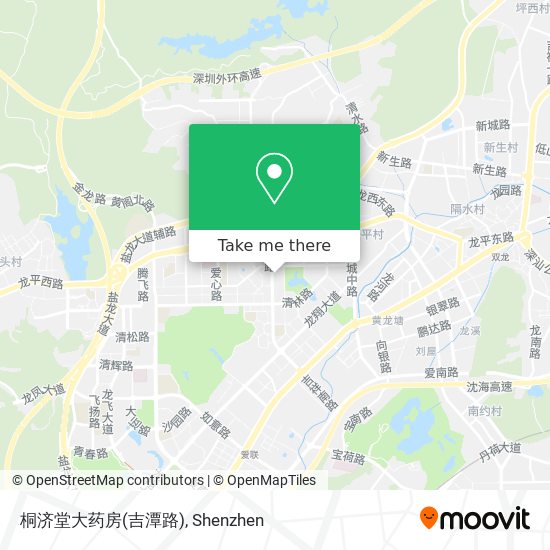 桐济堂大药房(吉潭路) map
