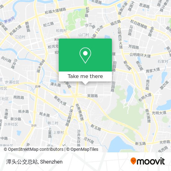 潭头公交总站 map