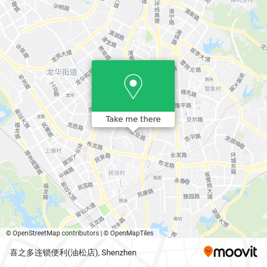 喜之多连锁便利(油松店) map