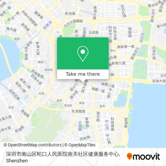 深圳市南山区蛇口人民医院南关社区健康服务中心 map