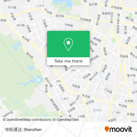 华阳通达 map