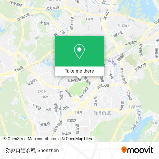 孙爽口腔诊所 map