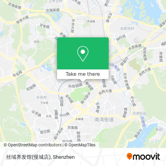 丝域养发馆(慢城店) map