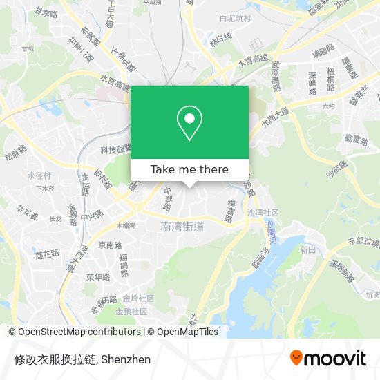 修改衣服换拉链 map