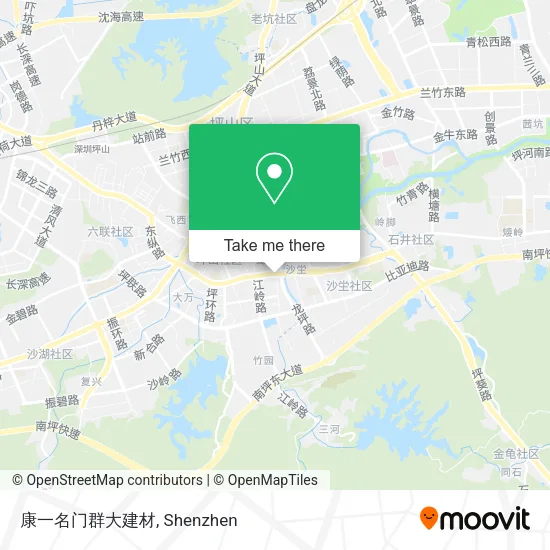 康一名门群大建材 map