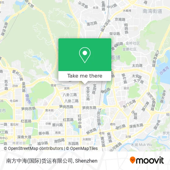 南方中海(国际)货运有限公司 map