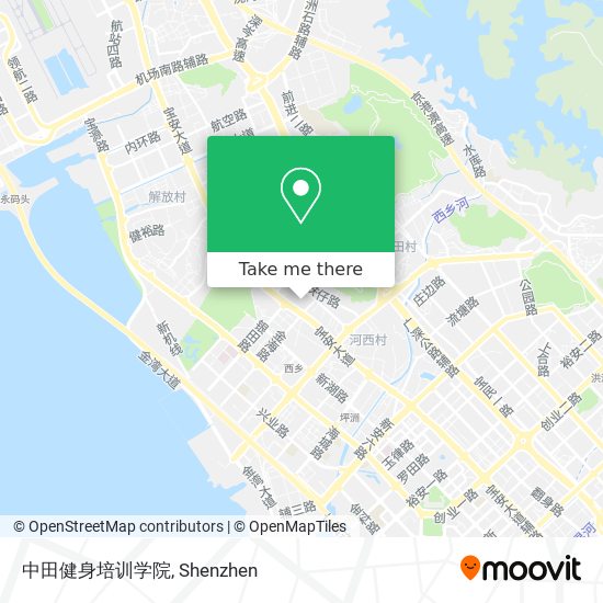 中田健身培训学院 map
