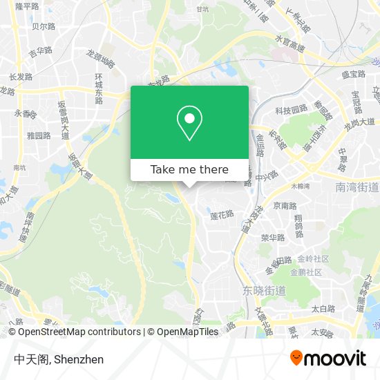 中天阁 map