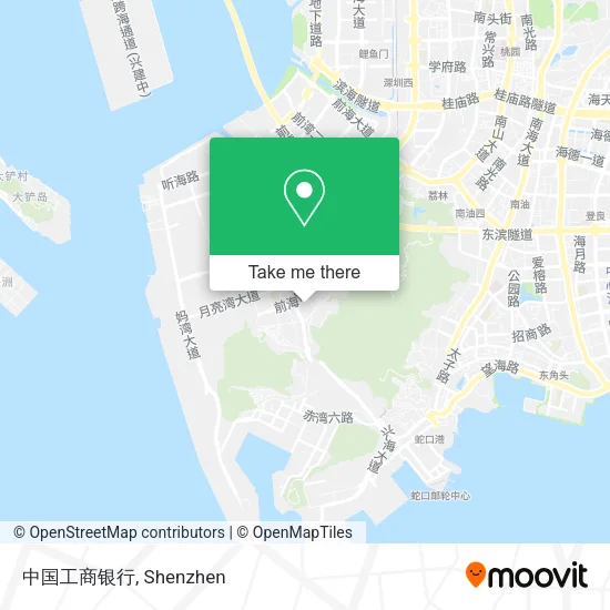 中国工商银行 map