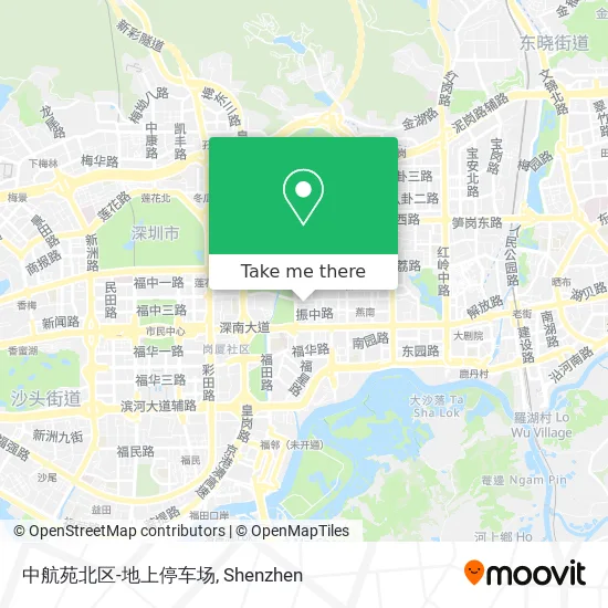 中航苑北区-地上停车场 map