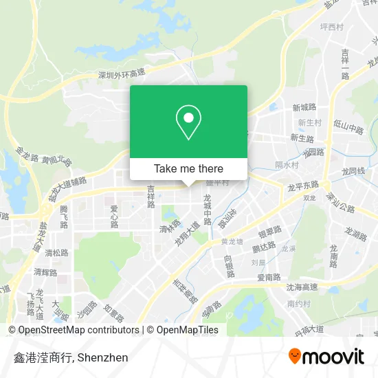鑫港滢商行 map