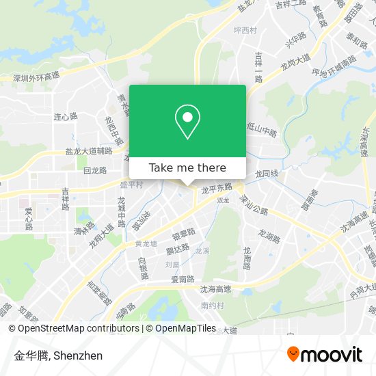 金华腾 map