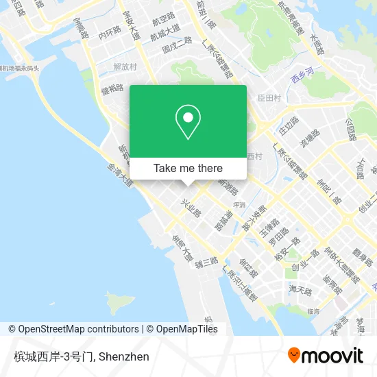 槟城西岸-3号门 map