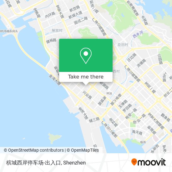槟城西岸停车场-出入口 map