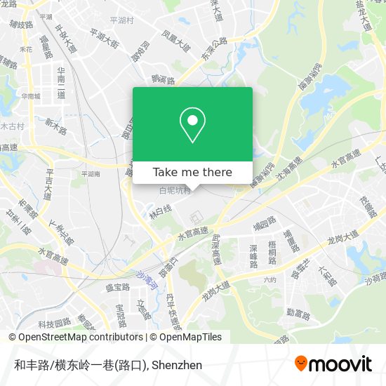 和丰路/横东岭一巷(路口) map