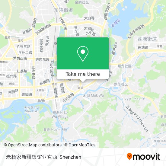 老杨家新疆饭馆亚克西 map