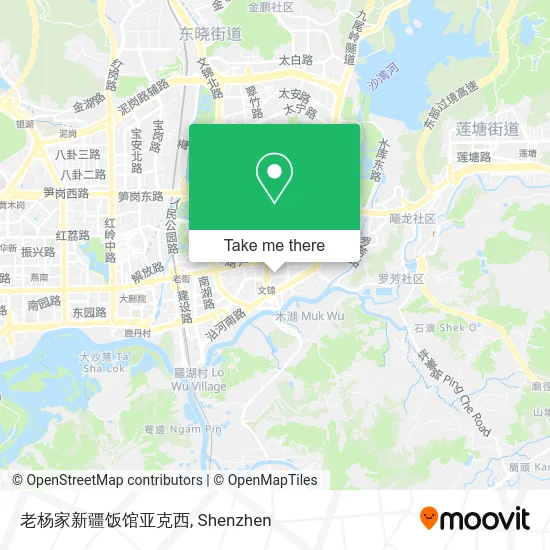 老杨家新疆饭馆亚克西 map
