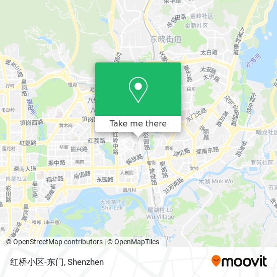 红桥小区-东门 map