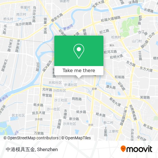 中港模具五金 map