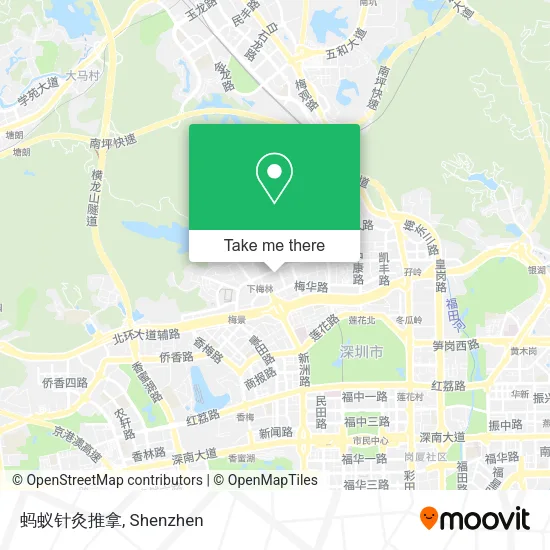 蚂蚁针灸推拿 map