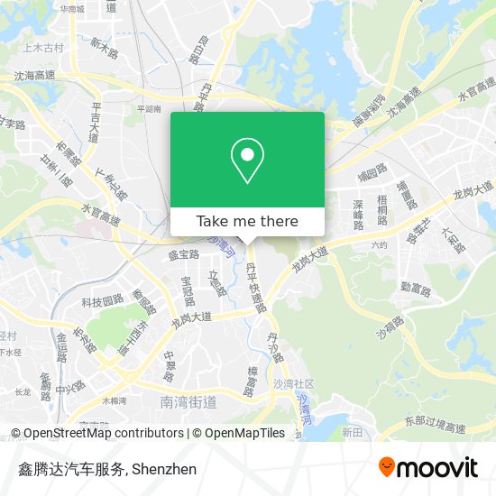鑫腾达汽车服务 map