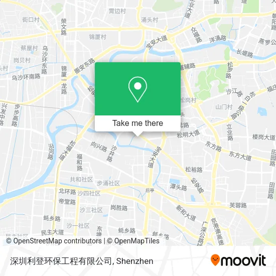 深圳利登环保工程有限公司 map