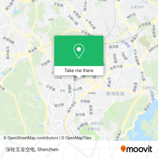 深铨五金交电 map