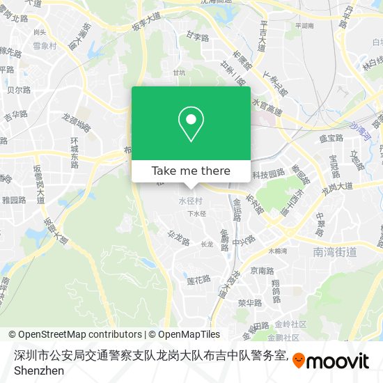 深圳市公安局交通警察支队龙岗大队布吉中队警务室 map