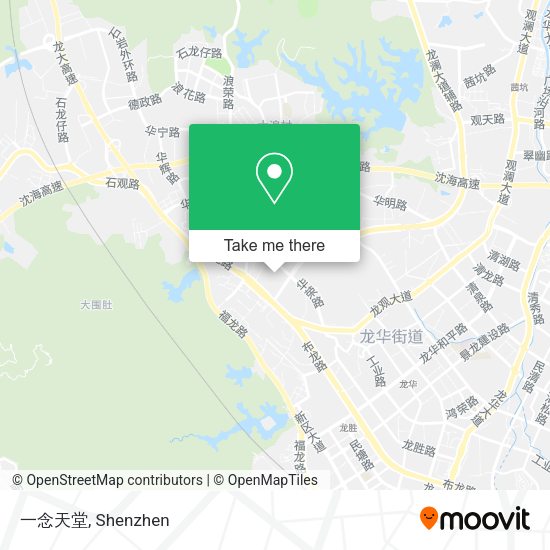 一念天堂 map