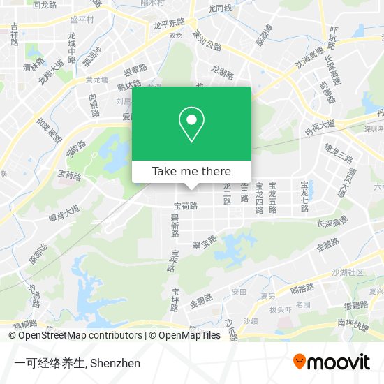一可经络养生 map