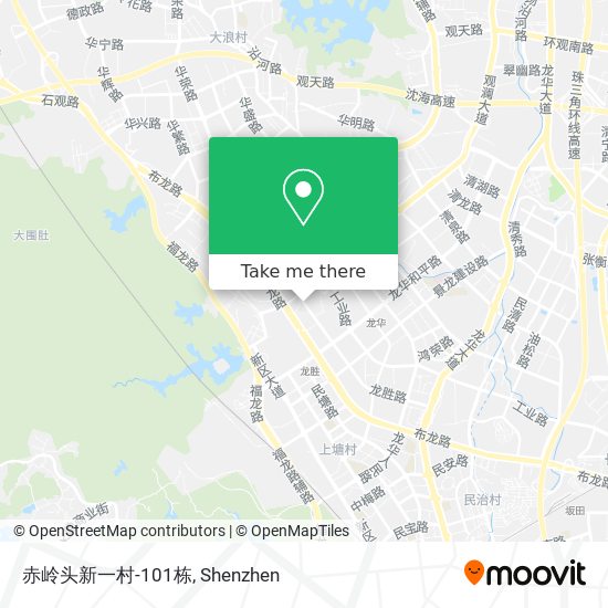 赤岭头新一村-101栋 map