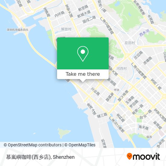 慕嵐嶼咖啡(西乡店) map