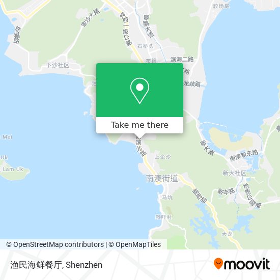 渔民海鲜餐厅 map