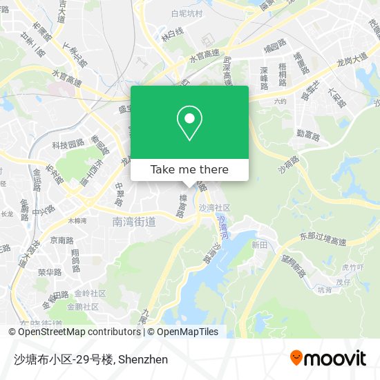 沙塘布小区-29号楼 map