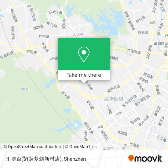 汇源百货(菠萝斜新村店) map