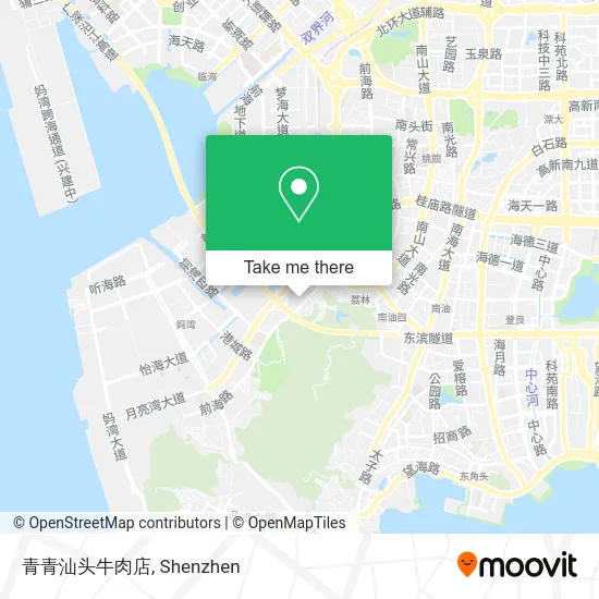 青青汕头牛肉店 map