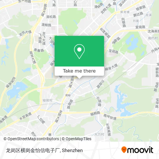 龙岗区横岗金怡信电子厂 map