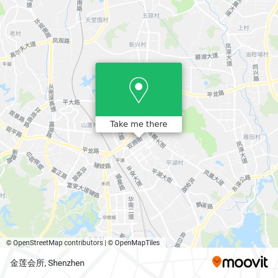 金莲会所 map