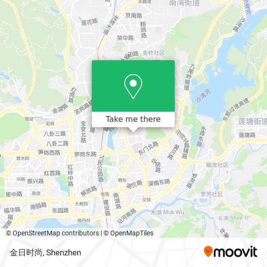 金日时尚 map