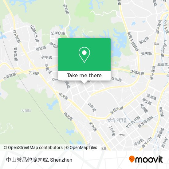 中山誉品鸽脆肉鲩 map