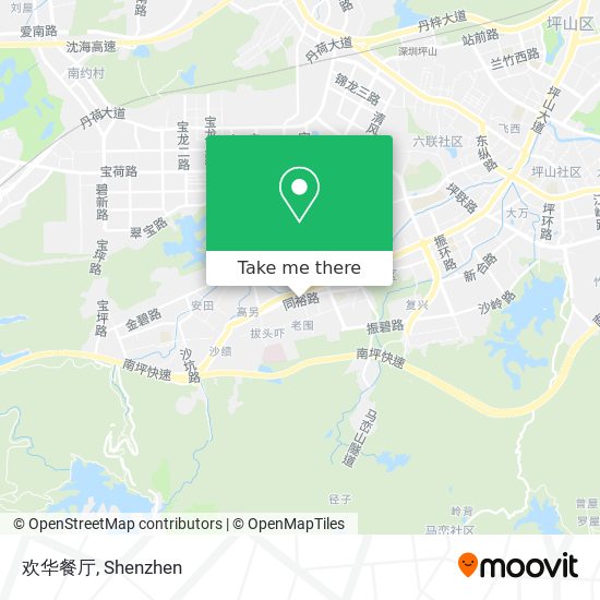 欢华餐厅 map