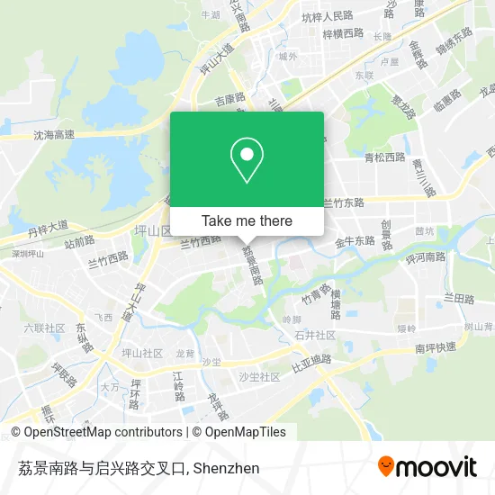 荔景南路与启兴路交叉口 map