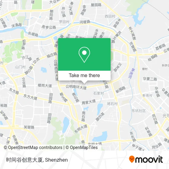 时间谷创意大厦 map
