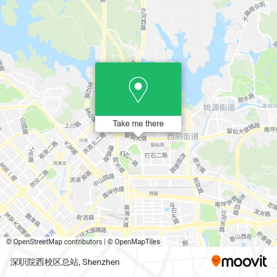 深职院西校区总站 map